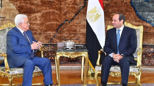الرئيس السيسى وأبو مازن - أرشيفية 