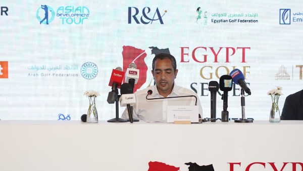 عمر هشام طلعت رئيس الاتحاد المصري للجولف