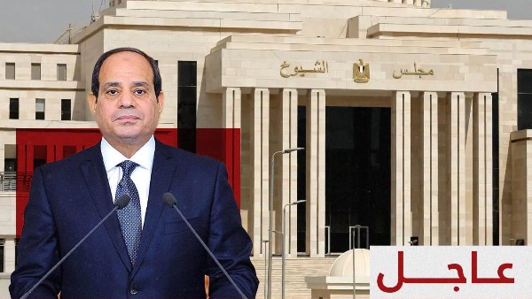 الرئيس السيسي يدعو مجلس الشيوخ للانعقاد الخميس المقبل 