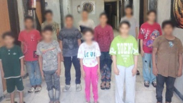 الداخلية تضبط 9 أشخاص يستغلون 14 طفلا في التسول بالقاهرة
