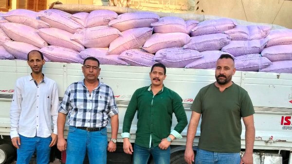 تموين الفيوم يضبط دقيقًا مدعمًا ودجاجًا نافقًا