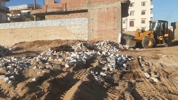 إزالة 25 حالة تعدٍ على أملاك الدولة بالبحيرة 