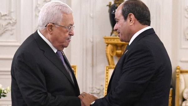 الرئيس السيسي ومحمود عباس