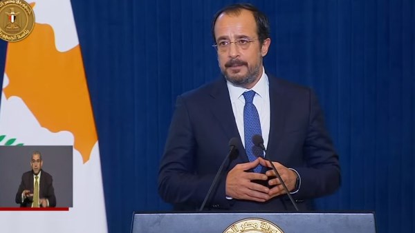 نيكوس كريستودوليدس، رئيس جمهورية قبرص - صورة أرشيفية