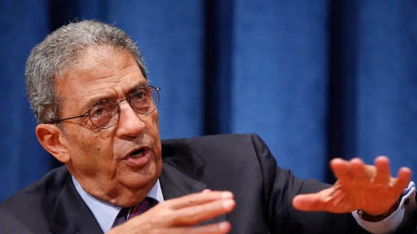 عمرو موسى وزير الخارجية الأسبق والأمين العام الأسبق لجامعة الدول العربية