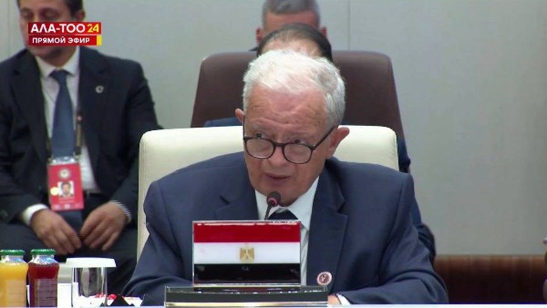  نائب رئيس الوزراء يلقي كلمة مصر أمام قمة منظمة شنغهاي للتعاون "SCO Plus" في بيشكيك