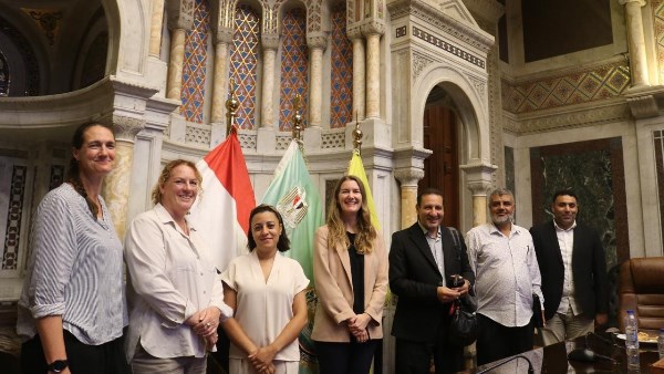 وفدًا رفيع المستوى من المركز الأسترالي للبحوث الزراعية الدولية (ACIAR)