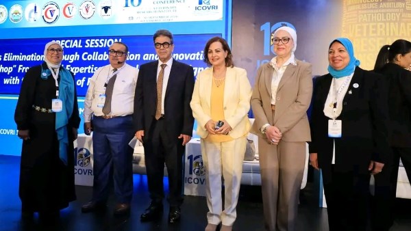 معهد بحوث الصحة الحيوانية يحصد 4 جوائز في المؤتمر الدولي العاشر للطب البيطري