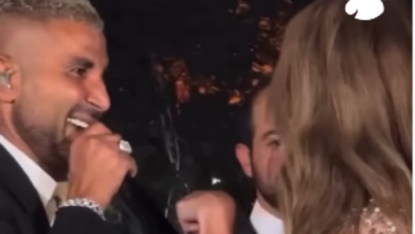 أحمد سعد في حفل زفاف نجل جوليا بطرس 