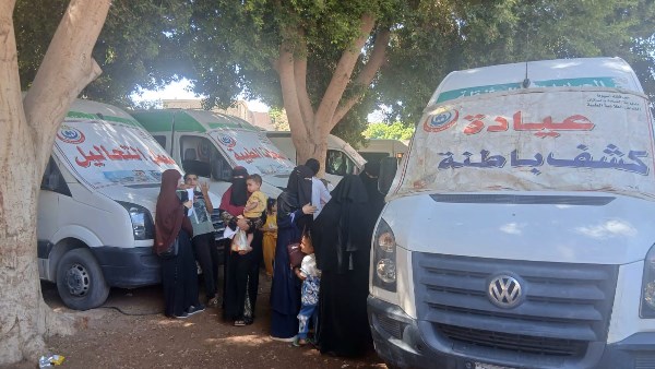 استمرار القوافل الطبية المجانية لليوم الثاني بقرية نجع سبع 