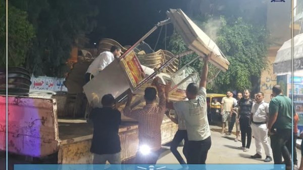 ضبط 739 إشغالًا وتشميع 28 محلًا بحي شرق