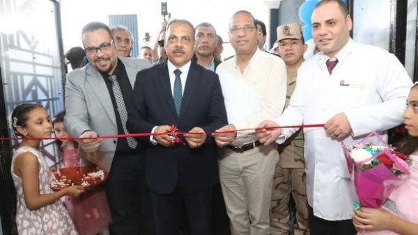 محافظ الشرقية يفتتح قسم الاستقبال والطوارئ الجديد بمستشفى منيا القمح 