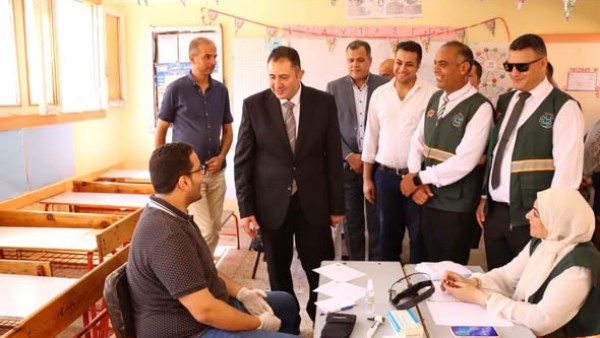 محافظ دمياط يشهد انطلاق «أنت الحياة» بكفر المنازلة