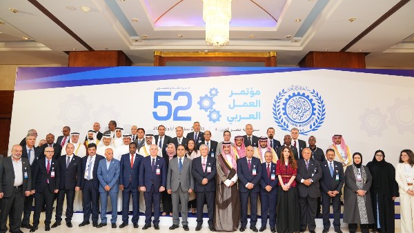 رسالة تقدير للرئيس السيسي من أطراف الإنتاج العربية خلال مؤتمر العمل