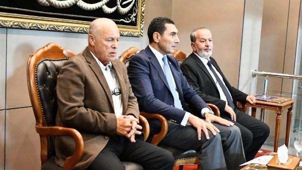 جوهر نبيل - أبو ريدة - عبد الحكيم الشلماني