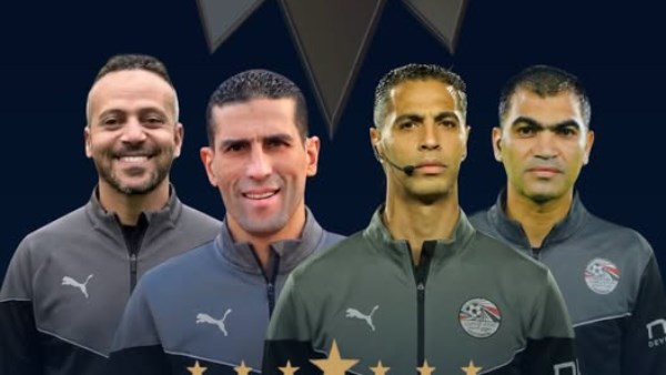 طاقم تحكيم مصري