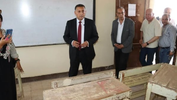 جانب من الجولة محافظ القليوبية