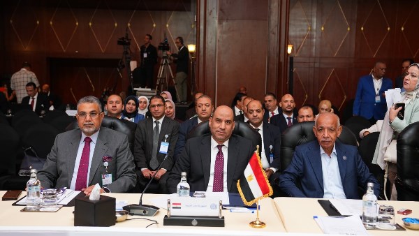 جانب من المؤتمر  العمل العربي