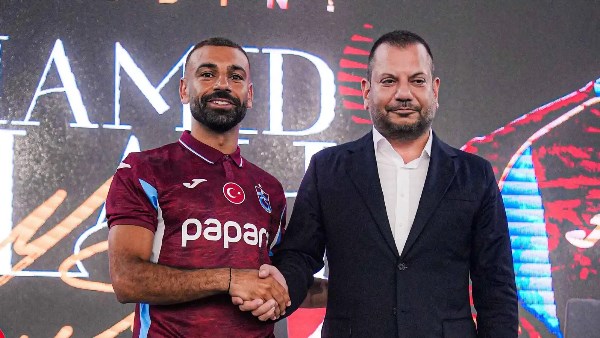 محمد صلاح ورئيس طرابزون